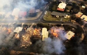 Salvos helping in wake of fire and flood devastation